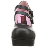 Vegan 9,5 cm DemoniaCult GOTHIKA-09 chaussures plateforme lolita