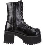 Vegan 9,5 cm RANGER-301 demonia plateforme bottines alternative noir