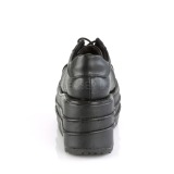 Vegan 9 cm TEMPO-08 Chaussures Gothiques Hommes Plateforme