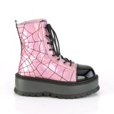 Vegan Hologramme 5 cm SLACKER-88 bottines demonia plateforme