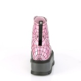 Vegan Hologramme 5 cm SLACKER-88 bottines demonia plateforme