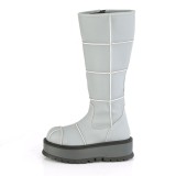 Vegan neon 5 cm SLACKER-230 bottes cyberpunk plateforme