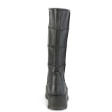 Vegan noires 5 cm SLACKER-230 bottes cyberpunk plateforme