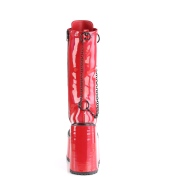 Vegan rouge 14 cm SWING-150 bottes cyberpunk plateforme