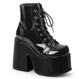 Verni 13 cm CAMEL-203 chunky bottines demonia plateforme
