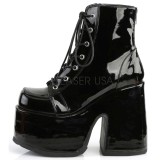 Verni 13 cm CAMEL-203 chunky bottines demonia plateforme