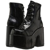 Verni 13 cm CAMEL-203 chunky bottines demonia plateforme