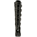 Verni 13 cm ELECTRA-2042 plateformes bottes  boucles pour femmes