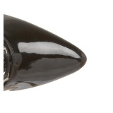 Verni 13 cm SEDUCE-3024 bottes cuissardes à lacets noirs