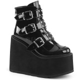 Verni 14 cm SWING-105 bottines plateforme compenses lolita