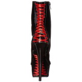 Verni 15 cm DELIGHT-1010 bottines plateforme pour femmes