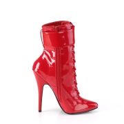 Verni 15 cm DOMINA-1023 ftiche bottines  talons aiguilles rouge