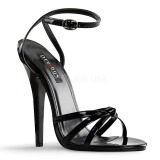 Verni 15 cm DOMINA-108 chaussures fetish  talons