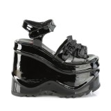 Verni 15 cm Demonia WAVE-13 lolita sandale talon compens plateforme