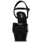 Verni 15 cm Pleaser DELIGHT-609MG chaussures  talons etincelle