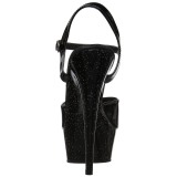 Verni 15 cm Pleaser DELIGHT-609MG chaussures  talons etincelle