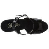 Verni 15 cm Pleaser DELIGHT-609MG chaussures  talons etincelle
