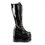 Verni 15 cm WAVE-200 demonia bottes talon compens