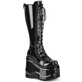 Verni 15 cm WAVE-200 demoniacult bottes talon compens