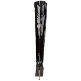 Verni 16 cm DAGGER-3000 bottes overknee femme