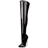 Verni 16 cm DAGGER-3000 bottes overknee femme