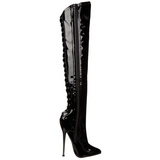 Verni 16 cm DAGGER-3060 bottes overknee femme