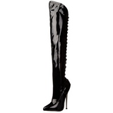 Verni 16 cm DAGGER-3060 bottes overknee femme