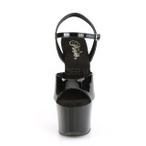 Verni 18 cm KNUCKS-709 talons hauts pleaser plateforme