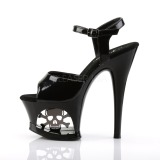 Verni 18 cm MOON-709SK Plateforme Chaussures Talon Haut