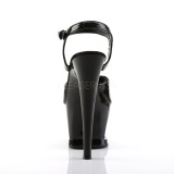 Verni 18 cm MOON-709SK Plateforme Chaussures Talon Haut