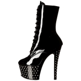 Verni 18 cm STARDUST-1020-7 bottines strass plateforme femmes