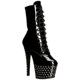 Verni 18 cm STARDUST-1020-7 bottines strass plateforme femmes