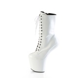 Verni 20 cm CRAZE-1040TT Heelless bottines pony talons brun