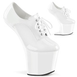 Verni 20 cm CRAZE-860 Heelless bottillons et riccianera pony blanc