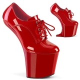 Verni 20 cm CRAZE-860 Heelless bottillons et riccianera pony rouges