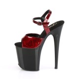 Verni 20 cm FLAMINGO-809SP talons hauts pleaser plateforme