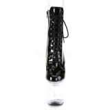 Verni 20 cm FLASH-1020-8 bottines poledance plateforme lumineuses LED