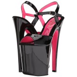 Verni 20 cm XTREME-809TT Plateforme Neon Sandales Femmes