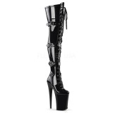 Verni 25 cm INFINITY-3028 Cuissardes Bottes Plateforme