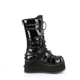 Verni 8,5 cm TRASHVILLE-138 bottes demonia - bottes plateforme unisex