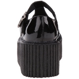 Verni CREEPER-214 Chaussures Creepers Femmes Plateforme
