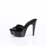 Vernis 13 cm MARTINI-501 mule  talon hauts noirs