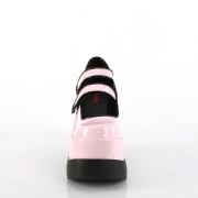 Vernis 13 cm VOID-37 demonia plateforme chaussure alternative rose