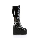 Vernis 14 cm demoniacult bottes mollets larges et cuisses rondes lastiques