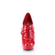 Vernis 15 cm SULTRY-660 plateforme chaussure richelieu talon haut rouge