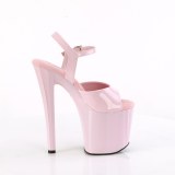 Vernis 19 cm ENCHANT-709 rose chaussures pleaser talons hauts