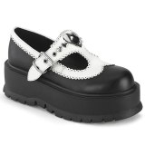 Vernis 5 cm SLACKER-23 demonia plateforme chaussure alternative noir