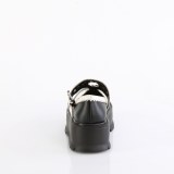Vernis 5 cm SLACKER-23 demonia plateforme chaussure alternative noir