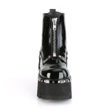 Vernis 9 cm ASHES-100 bottines demonia plateforme