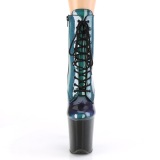 Vert glitter 20 cm FLAMINGO-1020SHG exotic bottines de striptease
